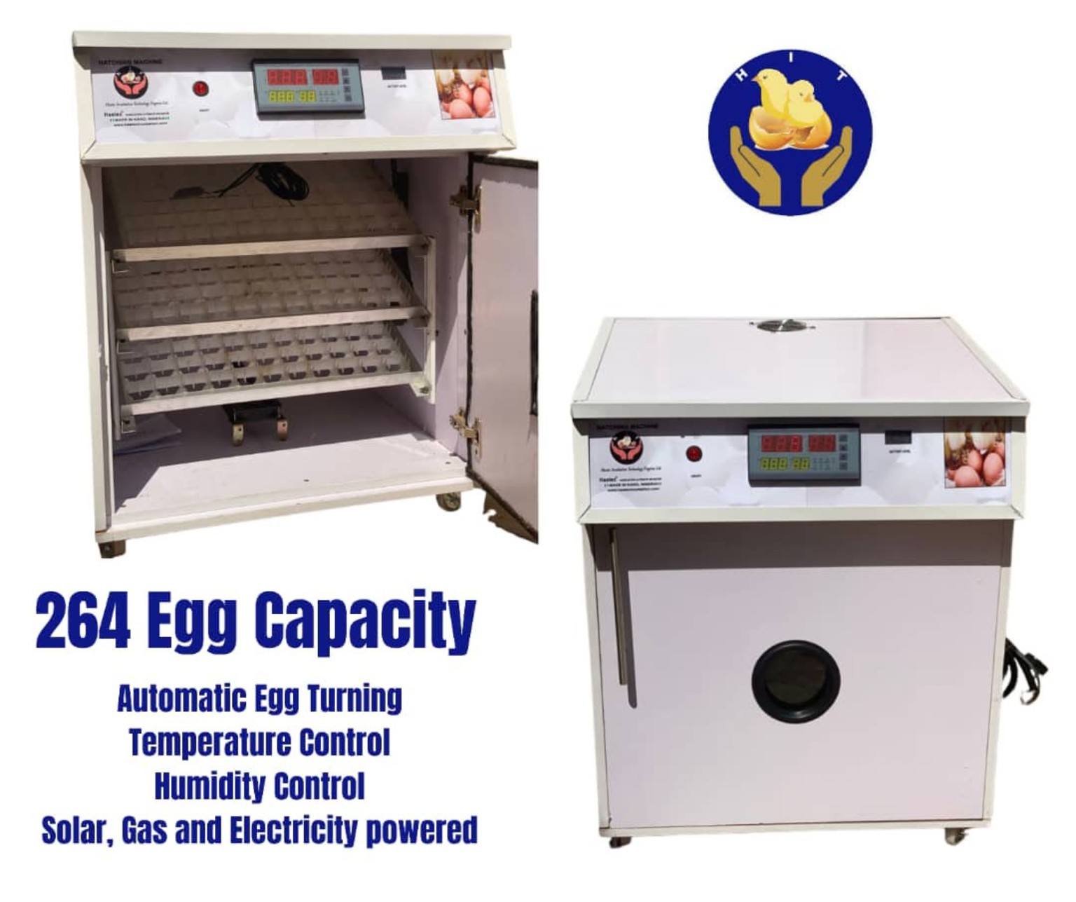 264-Egg Capacity Incubator